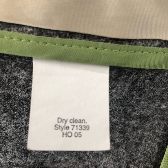 J Crew Robert Noble Scotland 100% Wool Blazer Women's Gray Rare Find Vintage - Picture 5 of 15